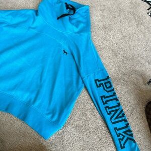 Blue pink sweatshirt